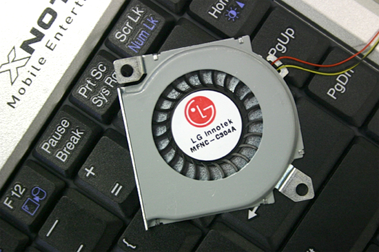 LG이노텍, 국내 최초로 초소형 노트북용 팬모터 사진
