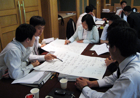 LG이노텍멘토링워크샵 사진